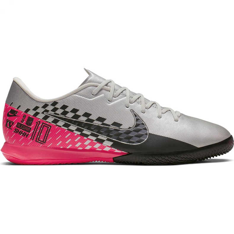Sapatos de interior Nike Mercurial Vapor 13 Academy Neymar Ic M AT7994-006 prata Sapatos de interior Nike Mercurial Vapor 13 Academy Neymar Ic M AT7994-006 prata