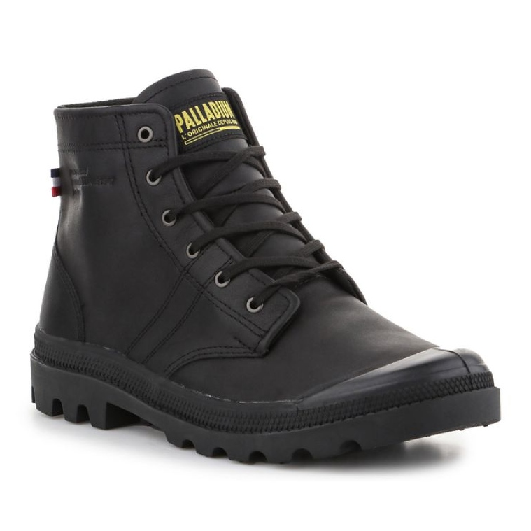 Sapatos Palladium Pallabrousse Legion Couro 77187-010-M preto