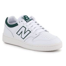 Sapatos New Balance M BB480LGT branco verde Sapatos New Balance M BB480LGT branco verde