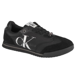 Calvin Klein Low Profile Laceup Pes M YM0YM00026-BDS sapatos preto Calvin Klein Low Profile Laceup Pes M YM0YM00026-BDS sapatos preto