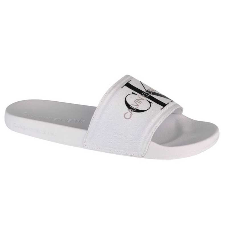 Calvin Klein Slide Monogram Co M YM0YM00061-YAF branco Calvin Klein Slide Monogram Co M YM0YM00061-YAF branco