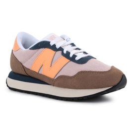 Calçados New Balance W WS237WN1 bege marrom azul-marinho laranja