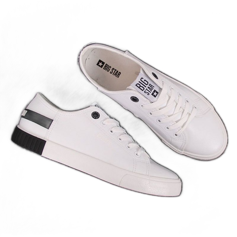 Tênis de cano baixo Big Star W FF274175 branco