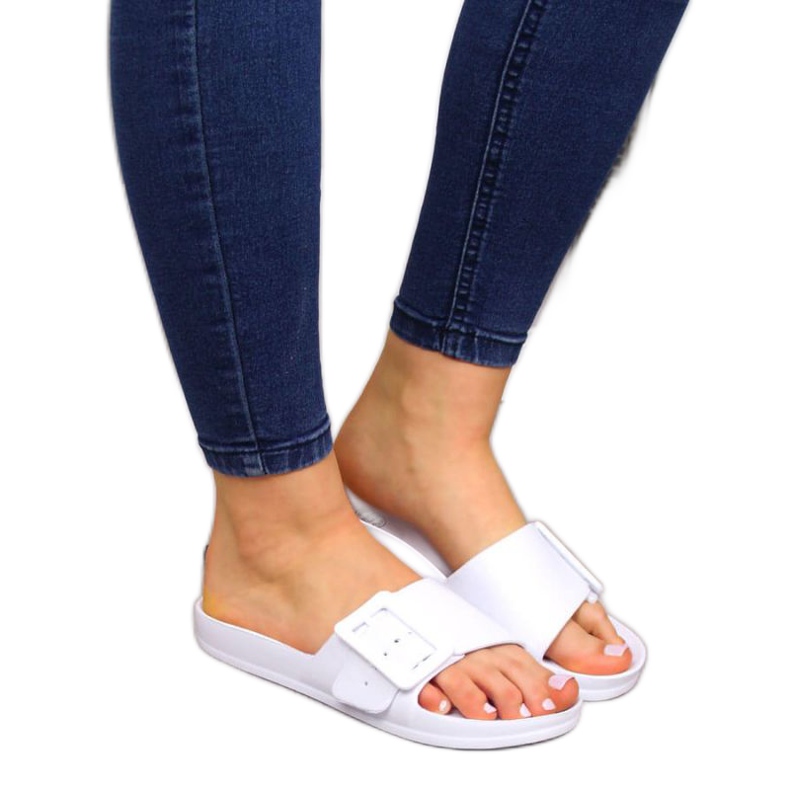 Chinelos de praia Big Star W FF274A391 branco