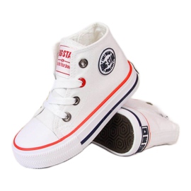 Tênis com zíper Big Star Jr HH374083 branco