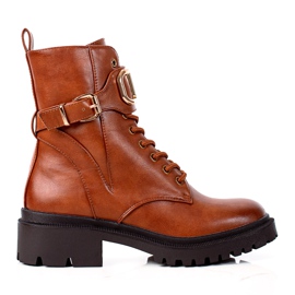 Diamantique Trabalhadores Elegantes Com Ornamento marrom