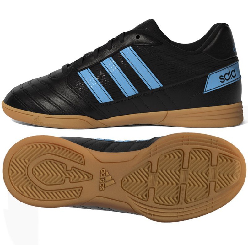 Tênis adidas Super Sala In Jr GW1687 multicolorido preto