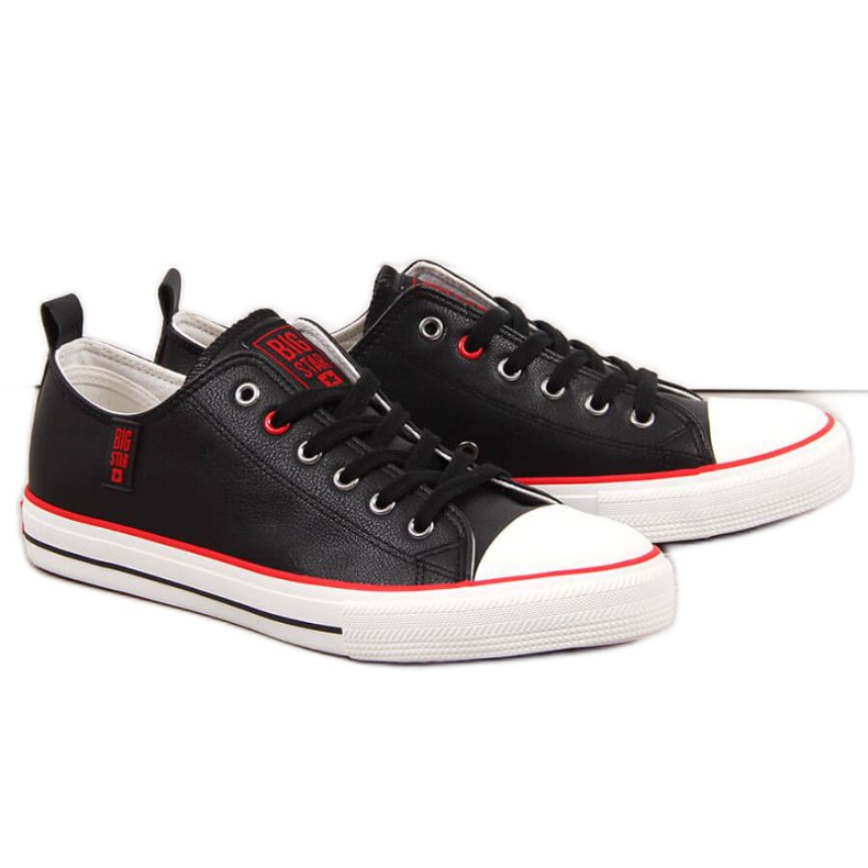 Tênis cano baixo Big Star M JJ174068 preto