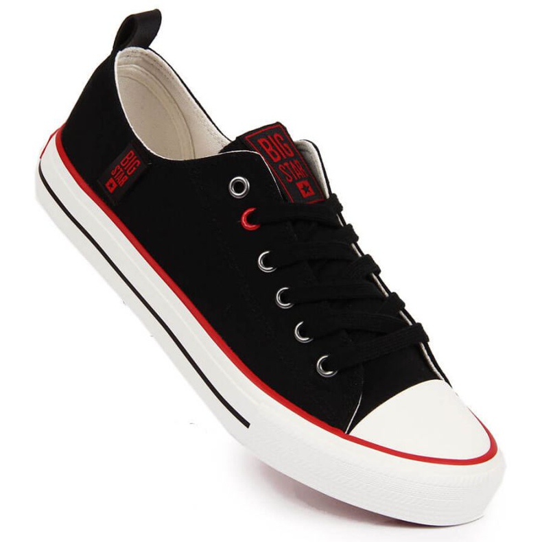 Tênis cano baixo Big Star W JJ274122 preto