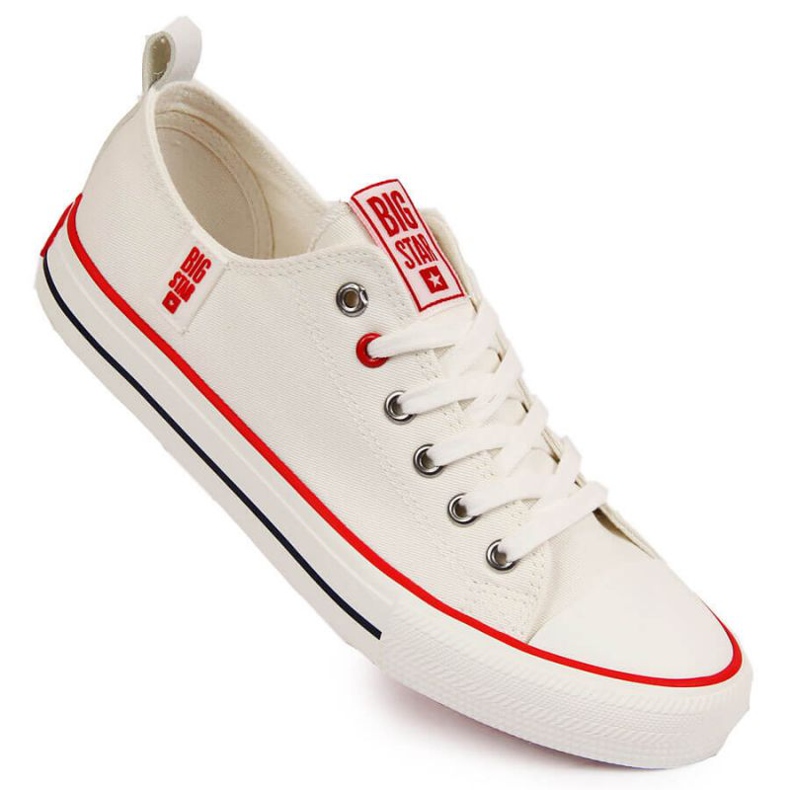 Tênis cano baixo Big Star W JJ274123 branco