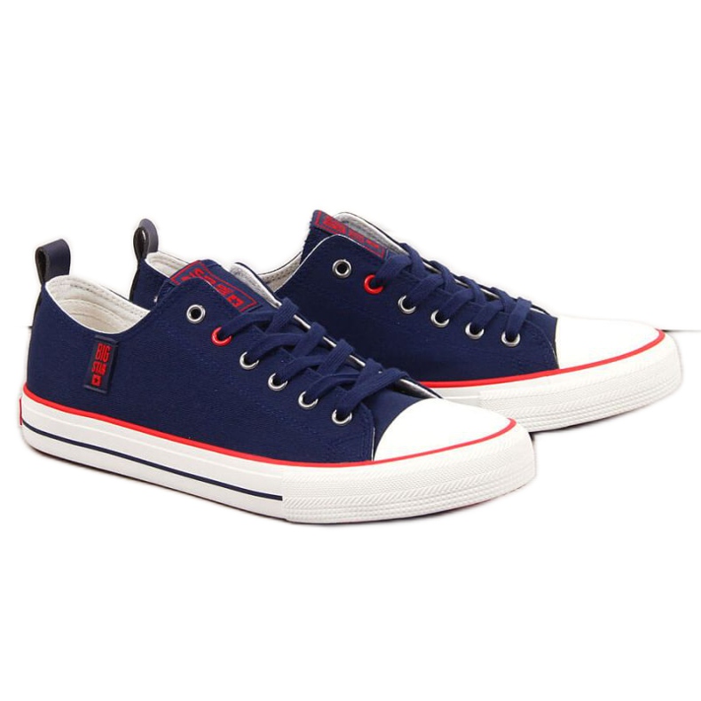 Tênis cano baixo Big Star M JJ174060 azul marinho