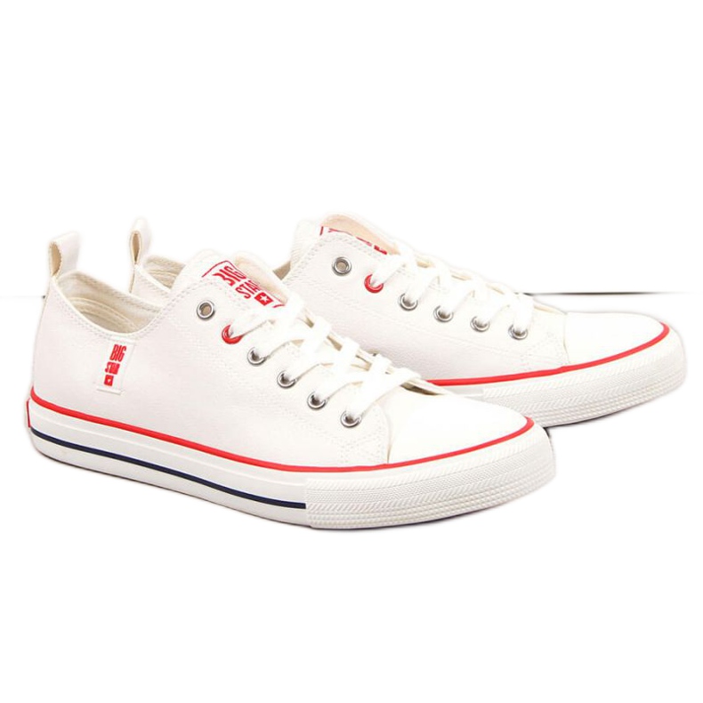 Tênis cano baixo Big Star M JJ174069 branco