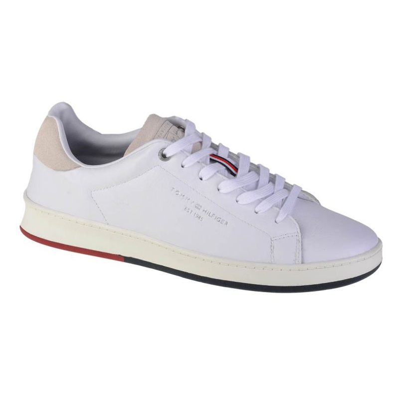 Cupsole de tênis retrô Tommy Hilfiger M FM0FM03726-YBR branco