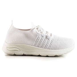 TRENDI Calçados Esportivos Slip-on branco