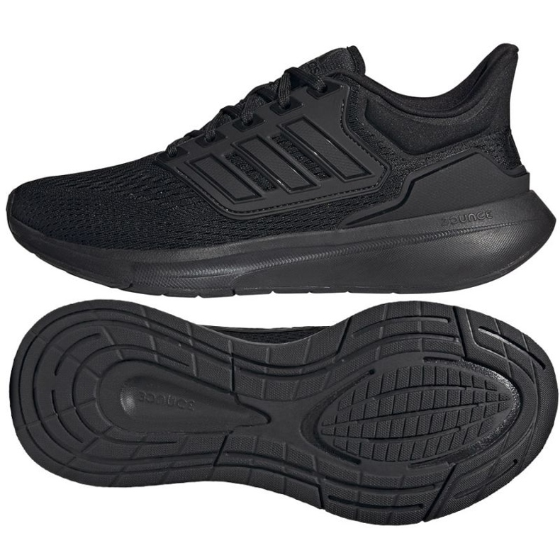 Tênis de corrida Adidas EQ21 Run W H00545 preto