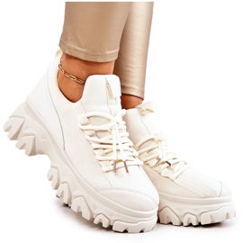 PS1 Tênis esportivo feminino Tênis bege claro Miles