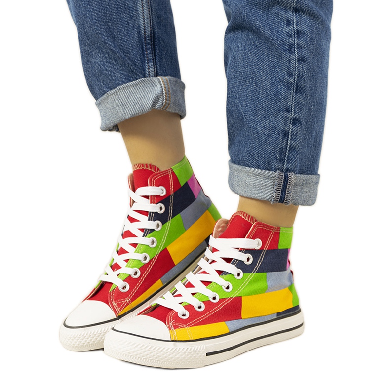 Tênis coloridos Gabby vermelho