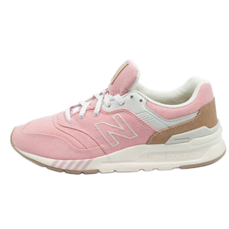 New balance 997 rosa online e branco