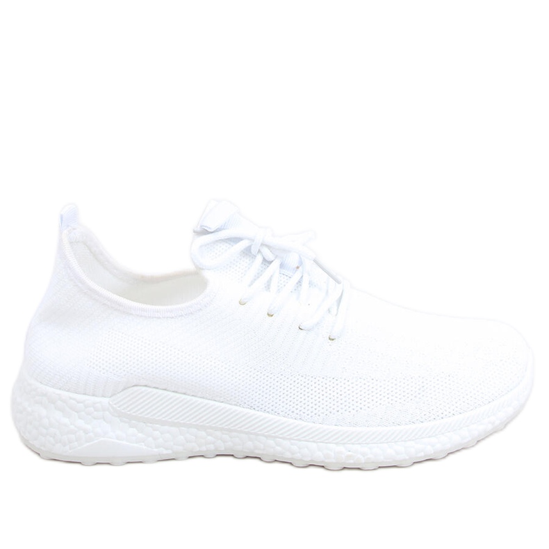 Querro White meias sapatos esportivos branco