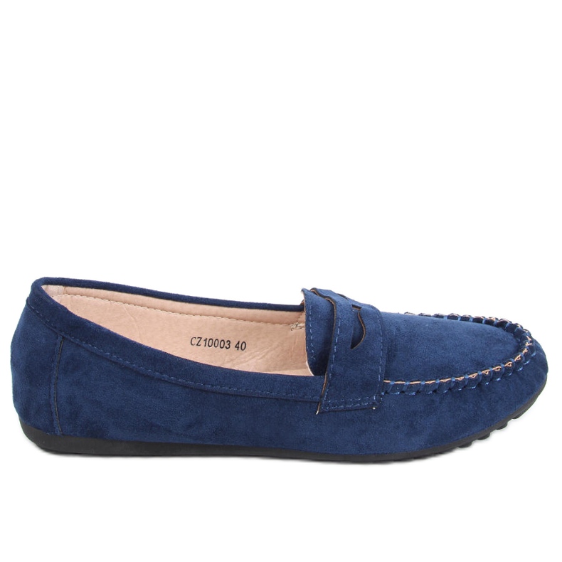 Mocassins femininos Rello Blue azul marinho