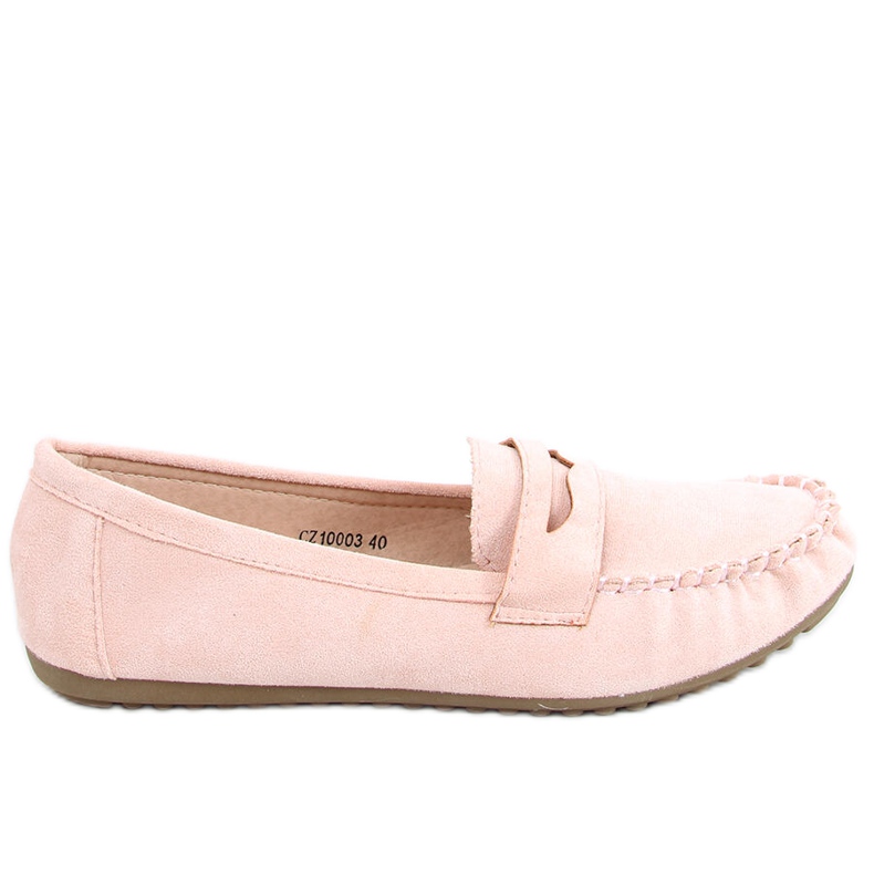 BM Mocassins femininos Rello Pink rosa