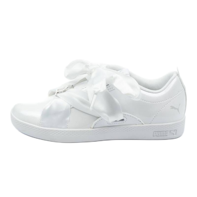 Sapatos Puma Smash Wns Bkl Patente W 369638 01 branco