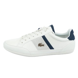 Tênis Lacoste Chaymon 120 M 12WN1 branco azul marinho