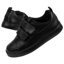 Puma Courtflex Infants Jr 371544 06 preto Puma Courtflex Infants Jr 371544 06 preto