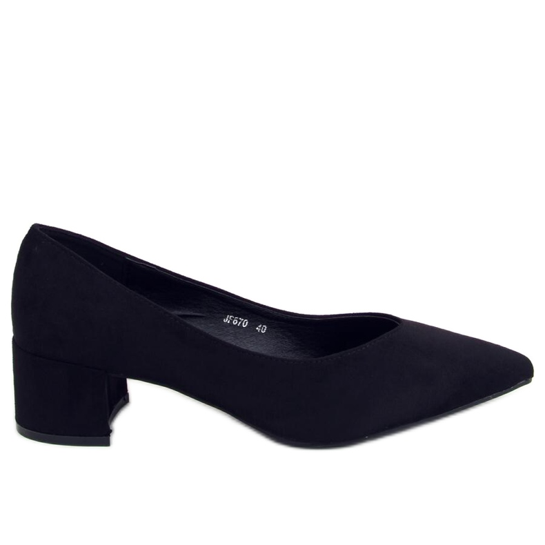 Sapatos de salto baixo Millen Black preto