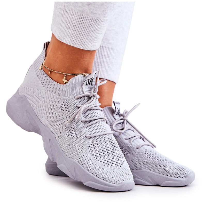 PS1 Tênis de tecido para calçados esportivos cinza Nolene