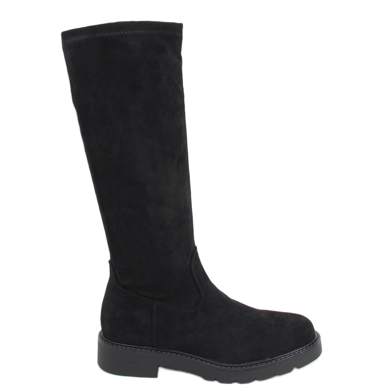 Botas de equitação de mulher Carina Negro preto