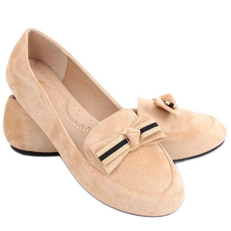 Mocassins femininos Maren Apricot bege