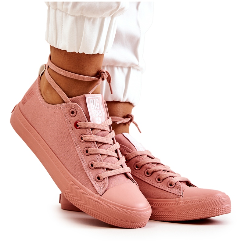 Tênis baixo Big Star JJ274005 Rosa escuro