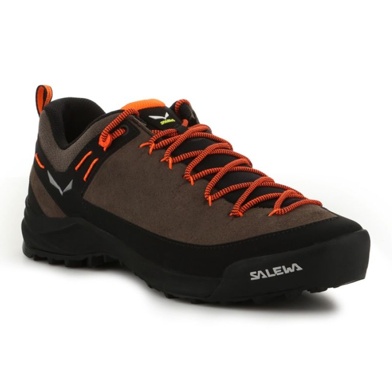 Sapatos de couro Salewa Wildfire Ms 61395-7953 castanho