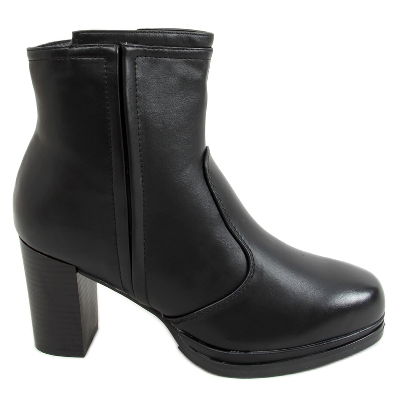 Botas de salto alto Kaja Black preto