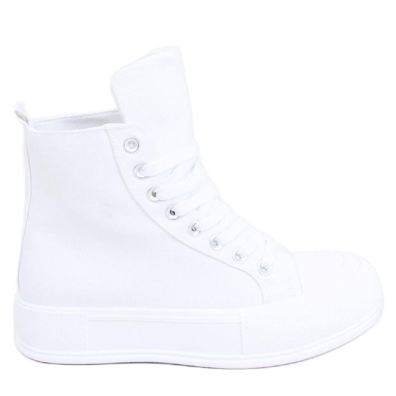 Kenya Tênis de lona branca branco
