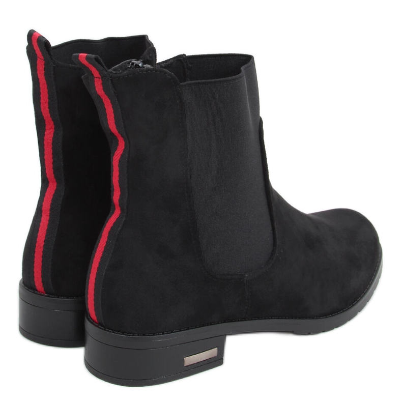 Wiki botas Chelsea Black femininas preto