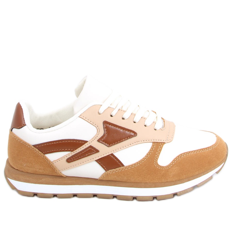 Calçado esportivo feminino Setto Camel castanho multicolorido