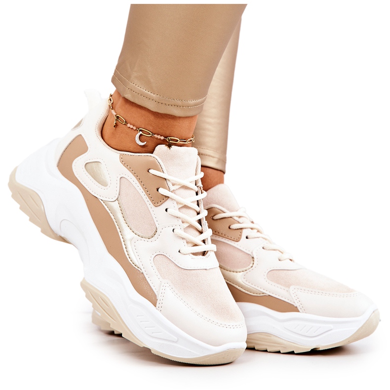 PS1 Tênis Esportivo Bege Retroque