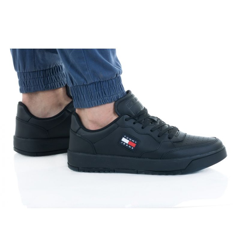 Tommy Hilfiger Bascet Couro M EM0EM00900 preto