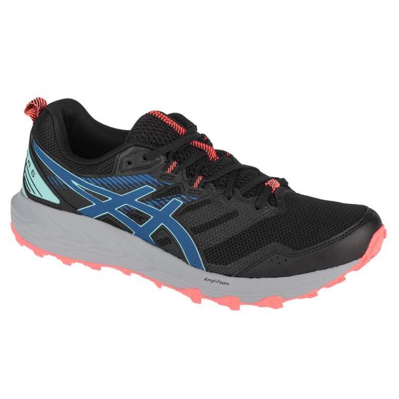 Tênis de corrida Asics Gel Sonoma 6 W 1012A922-011 preto azul laranja