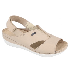 Sapatos femininos Befado 158D014 bege