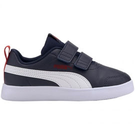 Puma Courtflex v2 V Ps Jr 371543 01 preto