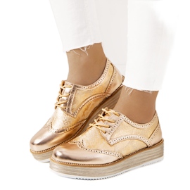 Sapatos champanhe de mulher Menard dourado Sapatos champanhe de mulher Menard dourado