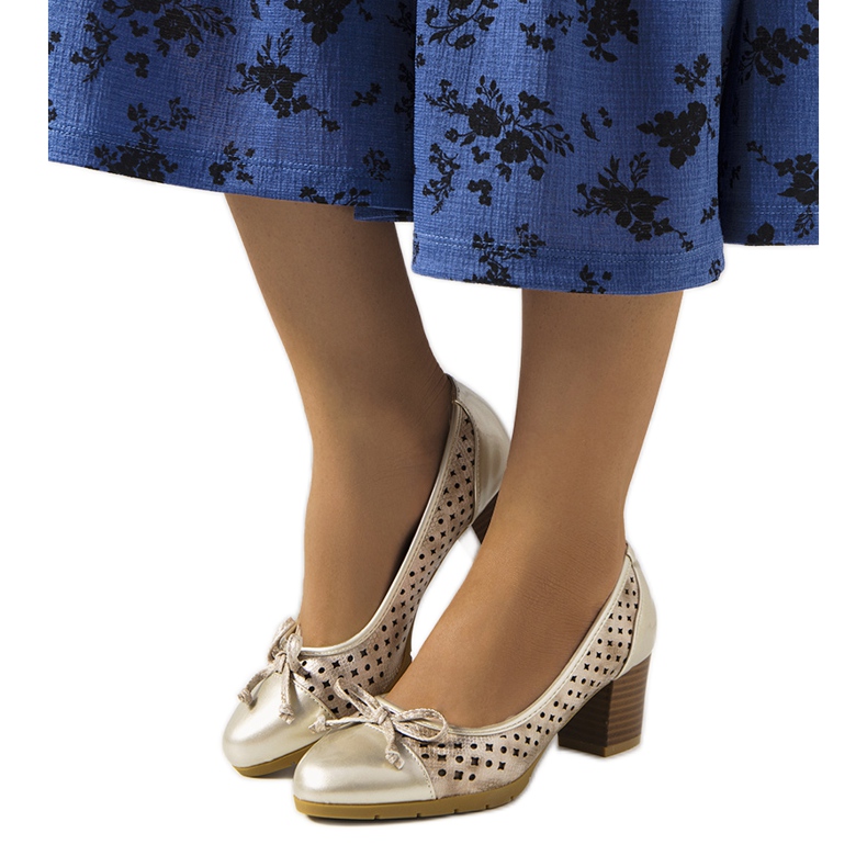 Bombas a céu aberto Pereira gold dourado