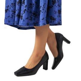 Sapatos Graves para mulheres negras preto