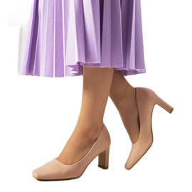 Sapatos cor de rosa de mulher Graves