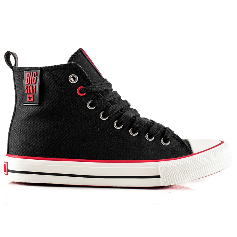 Tênis alto Big Star JJ274126 preto