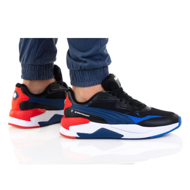 Puma Bmw Mms X-Ray Speed ​​​​M 307137 01 preto vermelho azul