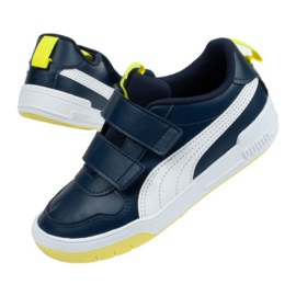 Puma Multiflex Jr 380740 08 preto azul marinho